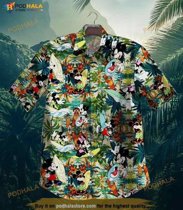 Mickey Ix Funny Hawaiian Shirt