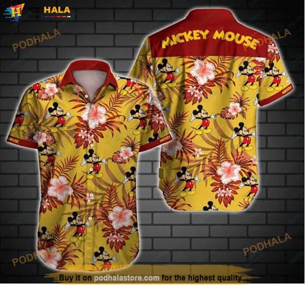 Mickey Mouse Funny Hawaiian Shirt