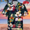 Mickey Mouse Tropical Floral Design Hawaiian Shirt