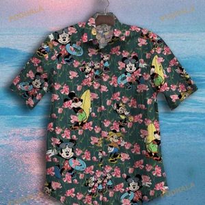 Mickey X Funny Hawaiian Shirt