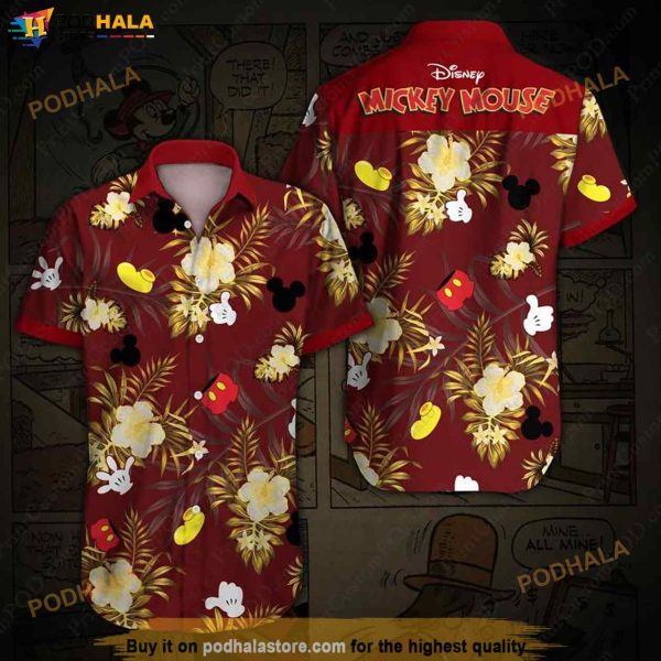 Mickey Xiii Funny Hawaiian Shirt