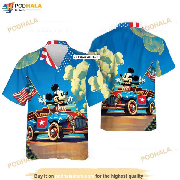 Mickey’s Fourth of July Disney Hawaiian Shirt