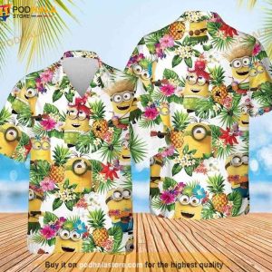 Minion Vacation Summer Hawaiian Shirt