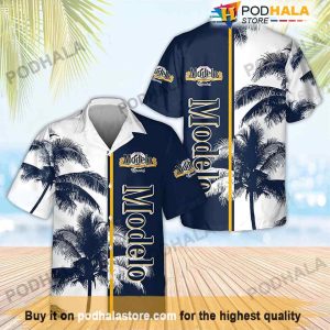 Modelo Palm Tree Beer Hawaiian Shirt