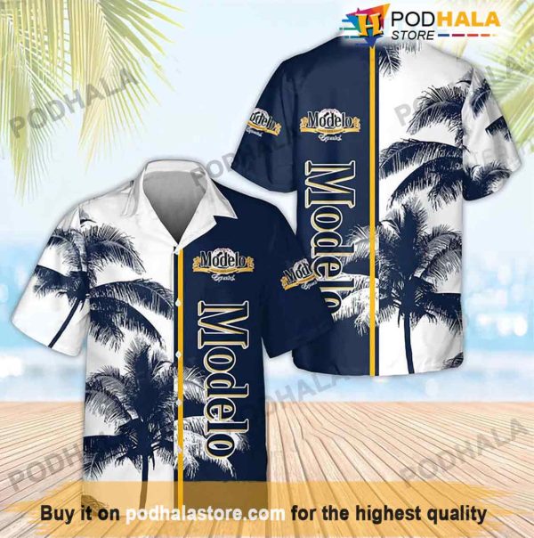 Modelo Palm Tree Beer Hawaiian Shirt