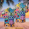 Monster Lucu Seram Koteto Beach Hawaiian Tropical Shirt