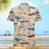 Muscle Car On Route 66 Funny Hawaiian Shirt