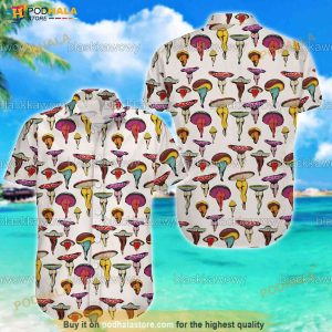 Mushroom Hawaiian Shirt