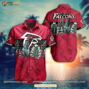 NFL Atlanta Falcons Hawaiian Shirt Shot Trending Summer