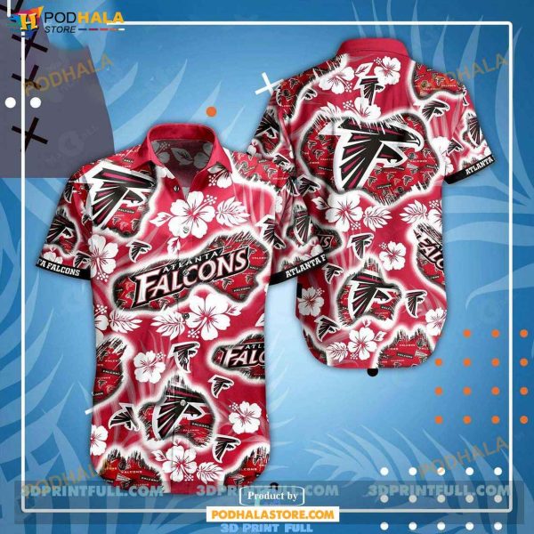 NFL Atlanta Falcons Hawaiian Shirt Summer Vacation Gift