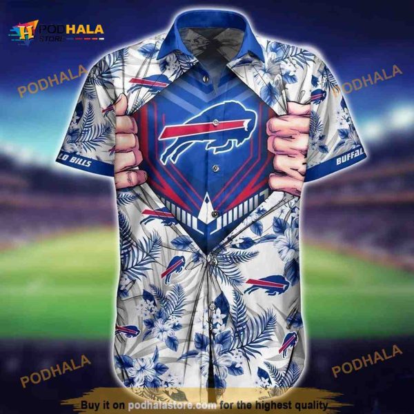 NFL Buffalo Bills Hawaiian Shirt Summer Vacation Gift