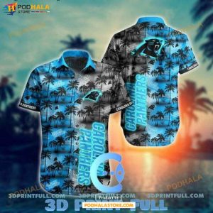 NFL Carolina Panthers Hawaiian Shirt Style Trending