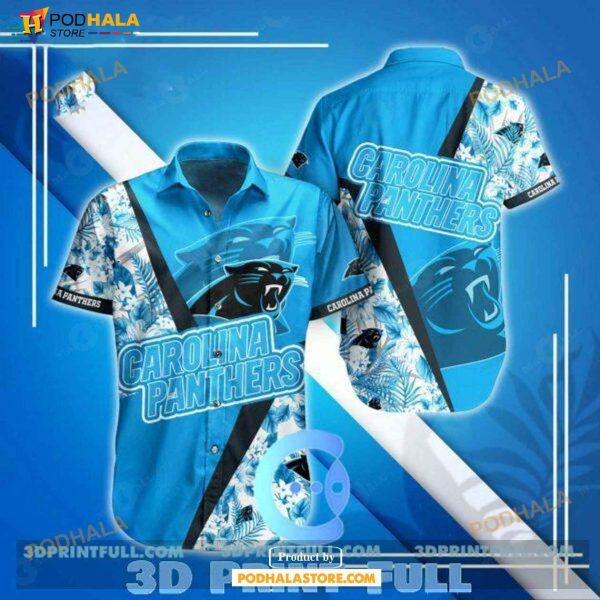 NFL Carolina Panthers Hawaiian Shirt Summer Trending