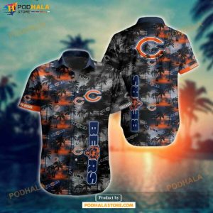 NFL Chicago Bears 3D Hawaiian Shirt Style Trending Shirt For Fans