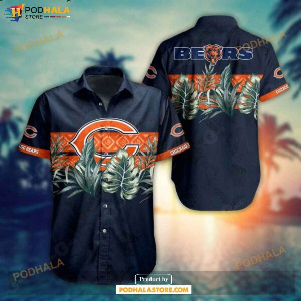 NFL Chicago Bears Hawaiian Shirt Shot Style Hot Trending Summer