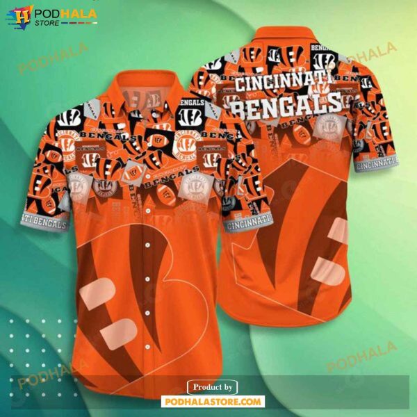 NFL Cincinnati Bengals Hawaiian Shirt 3D