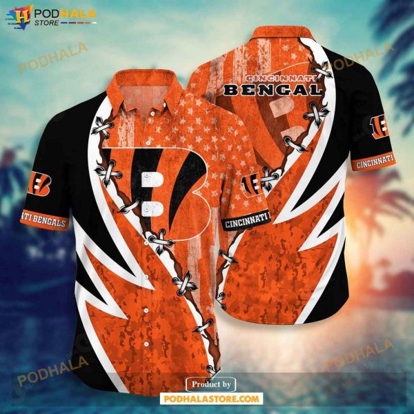 NFL Cincinnati Bengals Hawaiian Shirt Style Ahola Tropical Hot Trending Gift