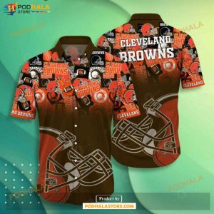 NFL Cleveland Browns Hawaiian Shirt 3D