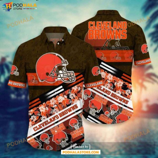 NFL Cleveland Browns Hawaiian Shirt 3D