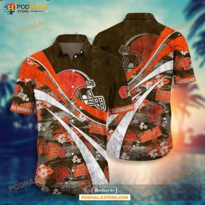 NFL Cleveland Browns Hawaiian Shirt Style Trending