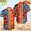 NFL Cleveland Sport Teams Mix Orange Palm Tree Special Design Hawaiian Shirt