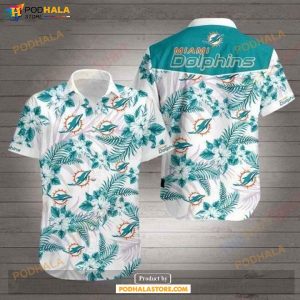 NFL Miami Dolphins Hawaiian All Over Print Shirt