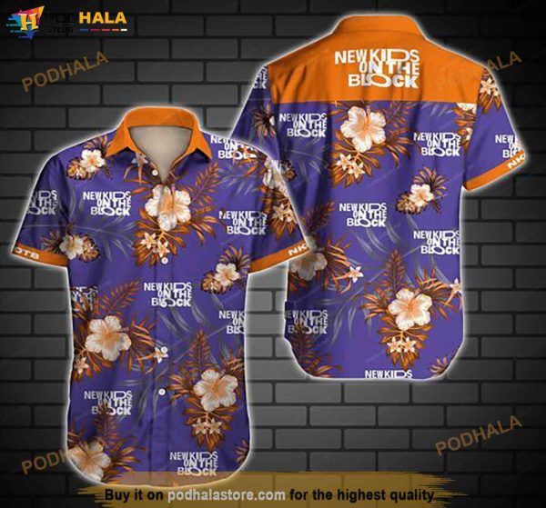 New Kids On The Block Funny Hawaiian Shirt