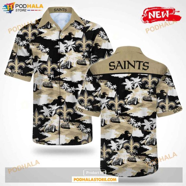 New Orleans Saints Tommy Bahama Tropical Summer Hawaiian Shirt