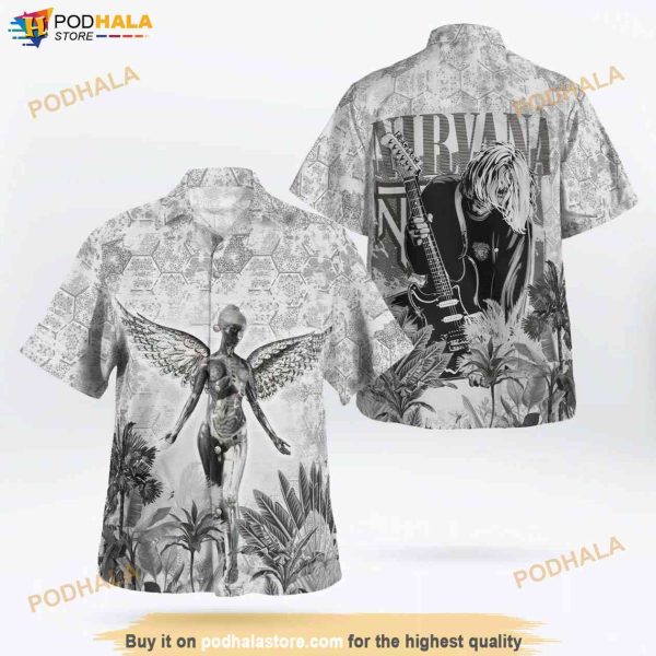 Nirvana Rock And Roll Hawaiian Shirt