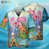 Octopus Merry Xmas Fullcolor Style 3D Funny Hawaiian Shirt