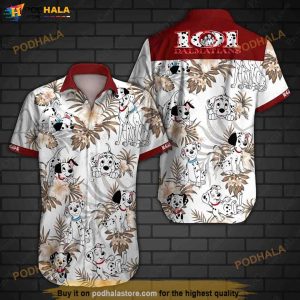 One Hundred And One Dalmatians Funny Hawaiian Shirt