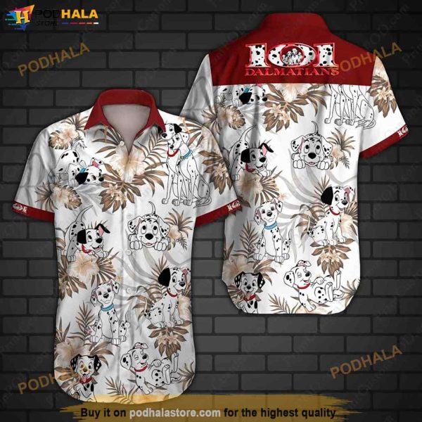 One Hundred And One Dalmatians Funny Hawaiian Shirt