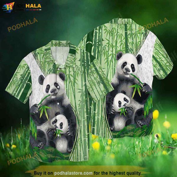 Panda Funny Hawaiian Shirt