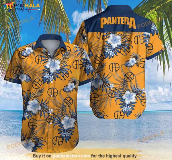 Pantera Funny Hawaiian Shirt