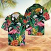 Parrot And Flamingo Funny Hawaiian Shirt