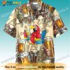 Parrot Drinking Beer Hawaiian Shirt