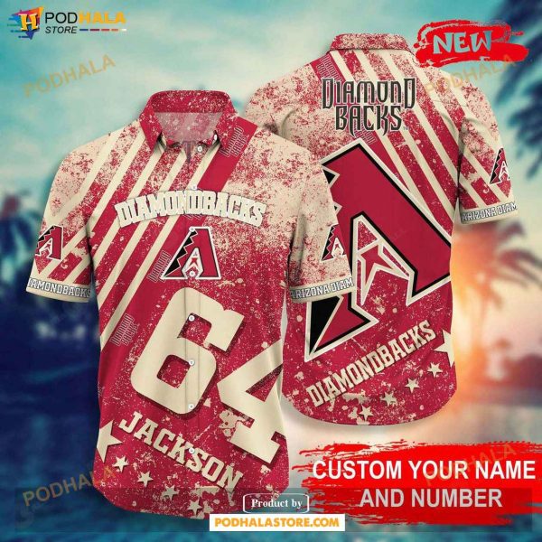 Personalized Arizona Diamondbacks Mlb Hot Sports Summer Hawaiian Shirt