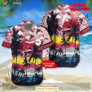 Personalized Atlanta Falcons NFL Gift For Fan Personalized Hawaiian Shirt