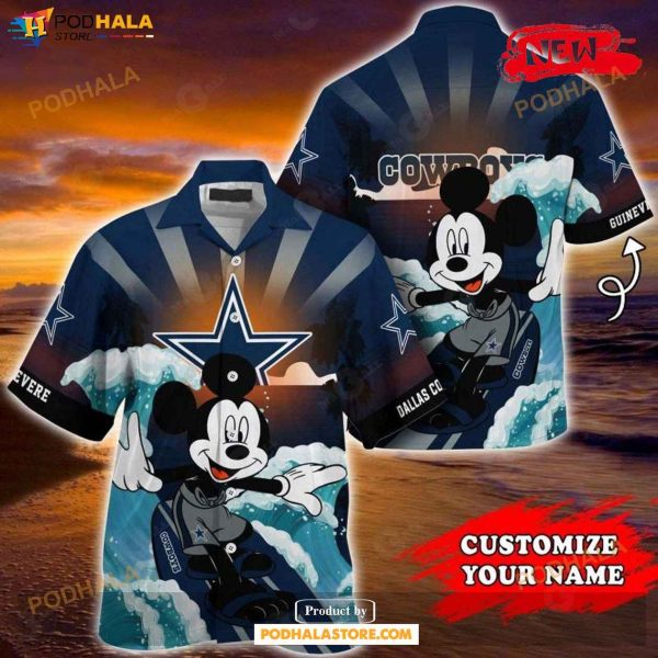 Personalized Dallas Cowboys NFL Hot Summer Hawaiian Shirt