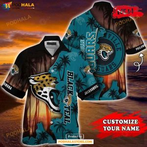 Personalized Jacksonville Jaguars NFL Summer Hawaiian Shirt