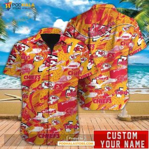 Personalized Kansas City Chiefs Hawaiian Shirt NFL Summer Gift