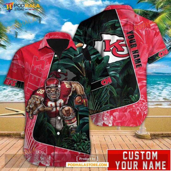 Personalized Kansas City Chiefs NFL Hawaiian Shirt