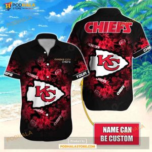 Personalized Kansas City Chiefs NFL Hawaiian Shirt