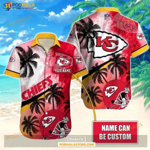 Personalized Kansas City Chiefs NFL Hawaiian Shirt