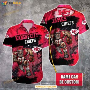 Personalized Kansas City Chiefs NFL Hawaiian Shirt