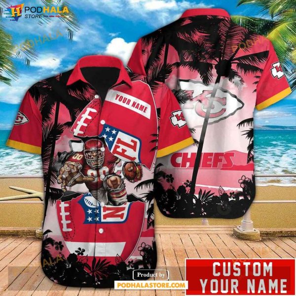 Personalized Kansas City Chiefs NFL KC Chiefs Hawaiian Shirt