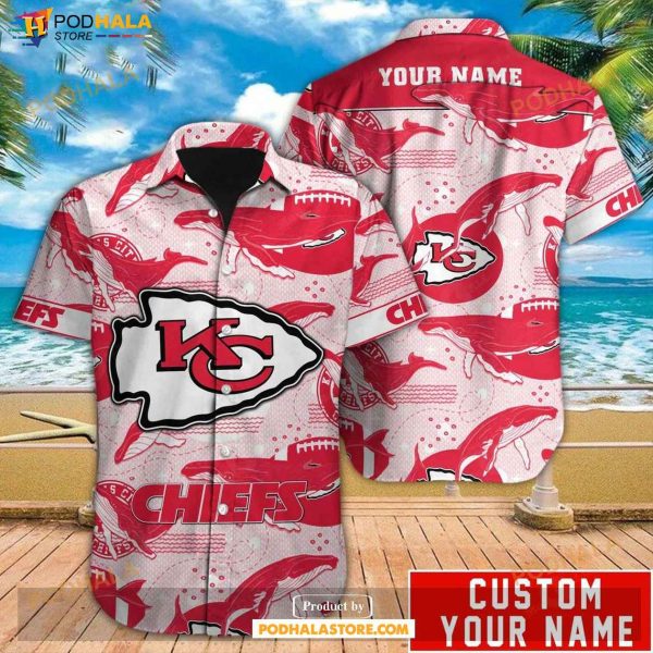 Personalized Kc Chiefs Hawaiian Shirt NFL Hawaiian Shirt