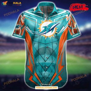 Personalized Miami Dolphins NFL Peronalized Hot Summer Hawaiian Shirt