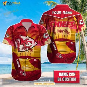 Personalized Name Kansas City Chiefs NFL Hawaiian Shirt