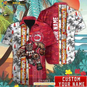 Personalized Name Kansas City Chiefs NFL Hawaiian Shirt